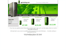 Tablet Screenshot of gg-hosting.com